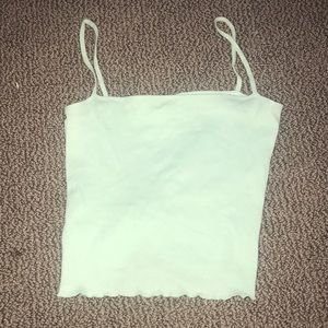 H&M Green Croped Tank Top